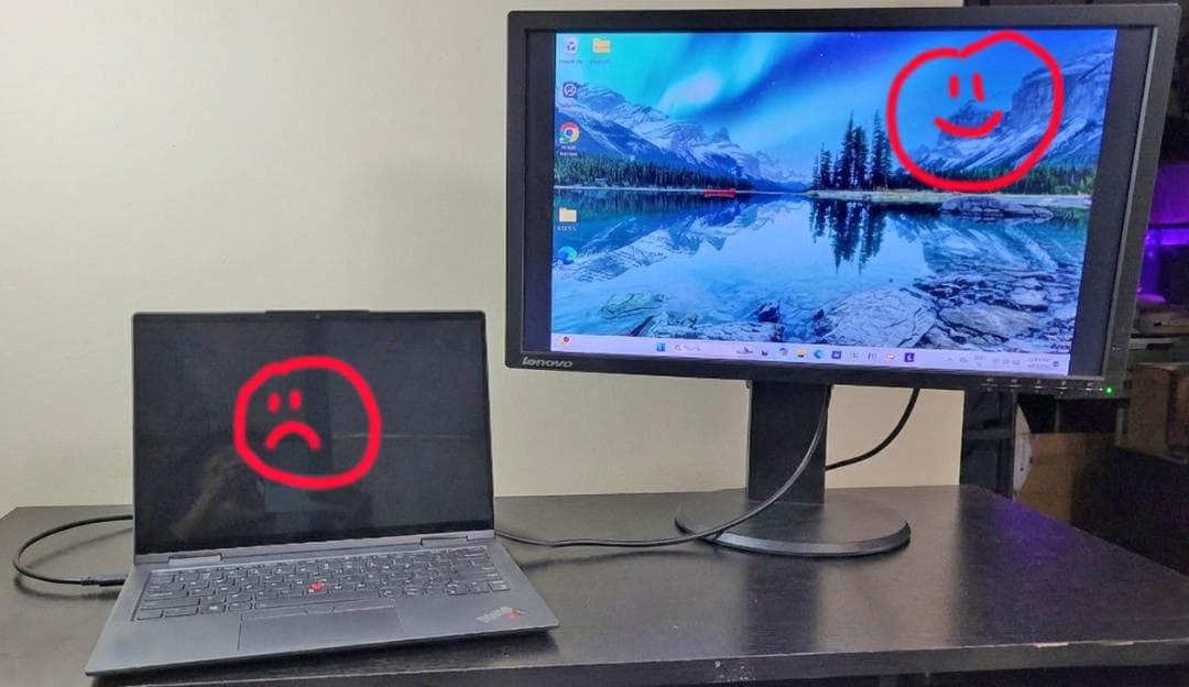 レノボ Thinkpad X1 Yoga Gen 7 (メインLCD画面の故障)