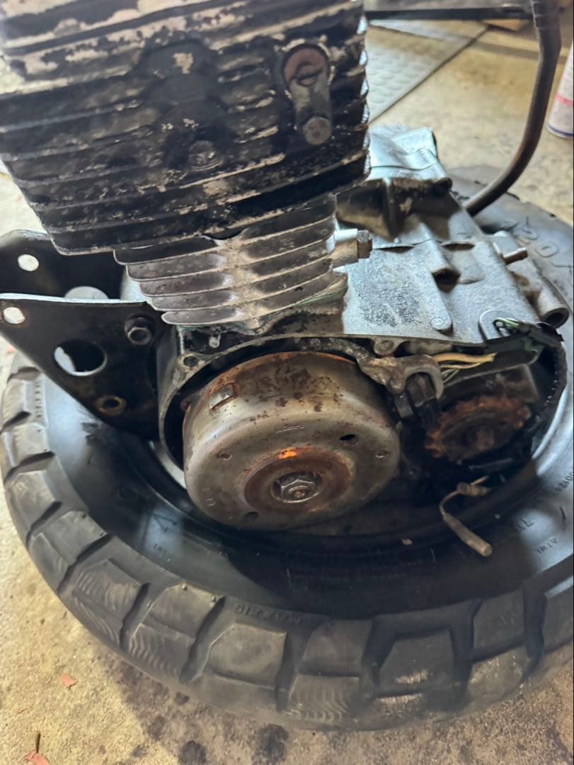 エイプ50 武川80ccボア