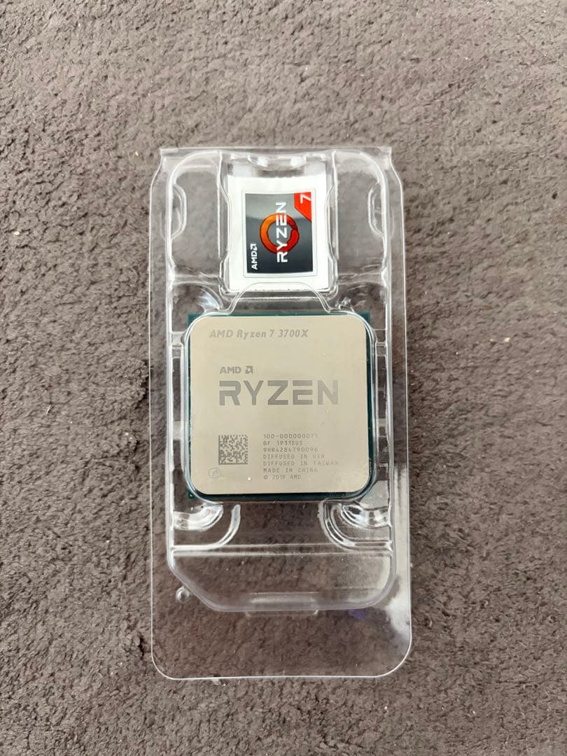AMD Ryzen 7 3700X (動作確認済み)