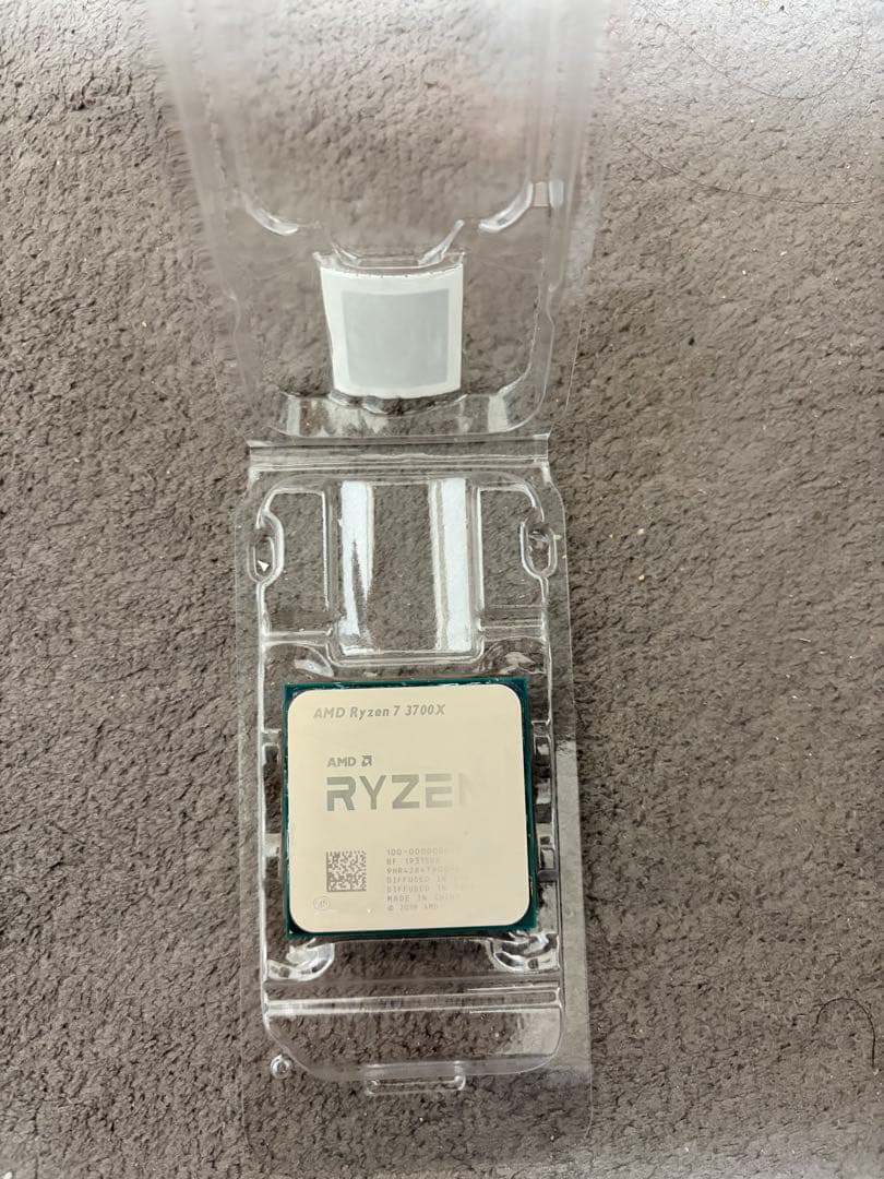 AMD Ryzen 7 3700X (動作確認済み)