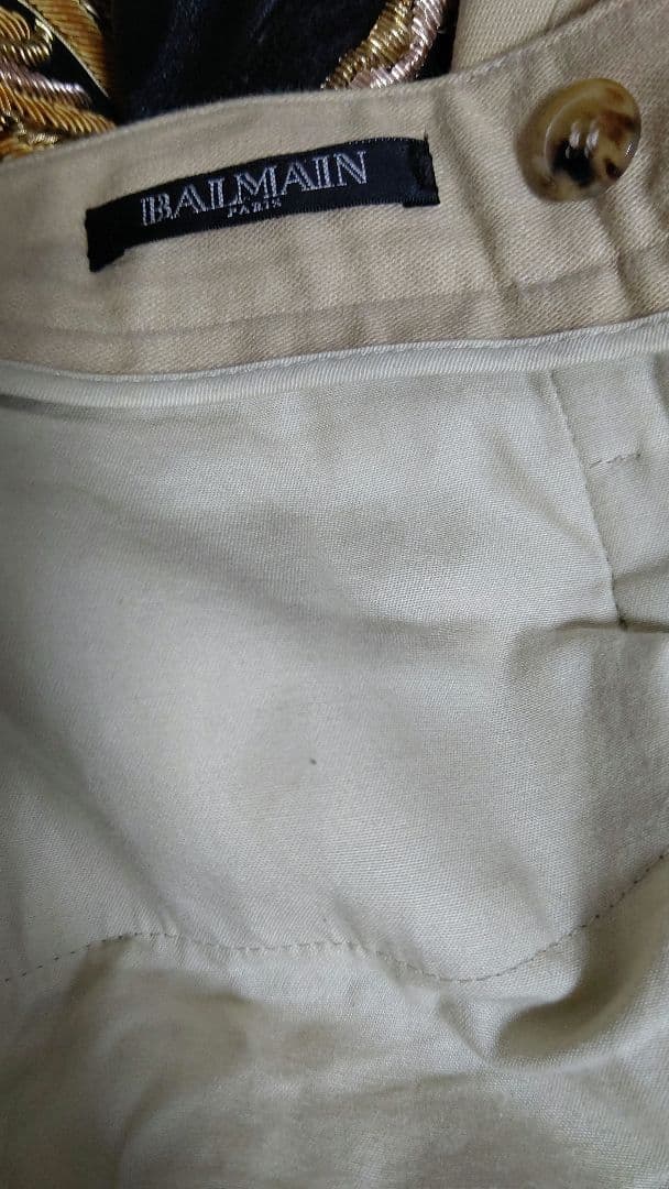 バルマンBALMAIN総額100万近い セットアップ レザーシャツ 2013SS