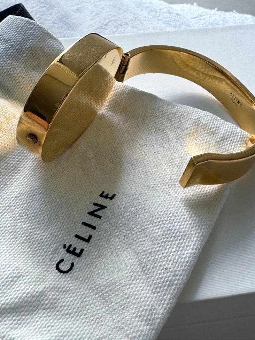 celine セリーヌ フィービー期　ゴールドバングル