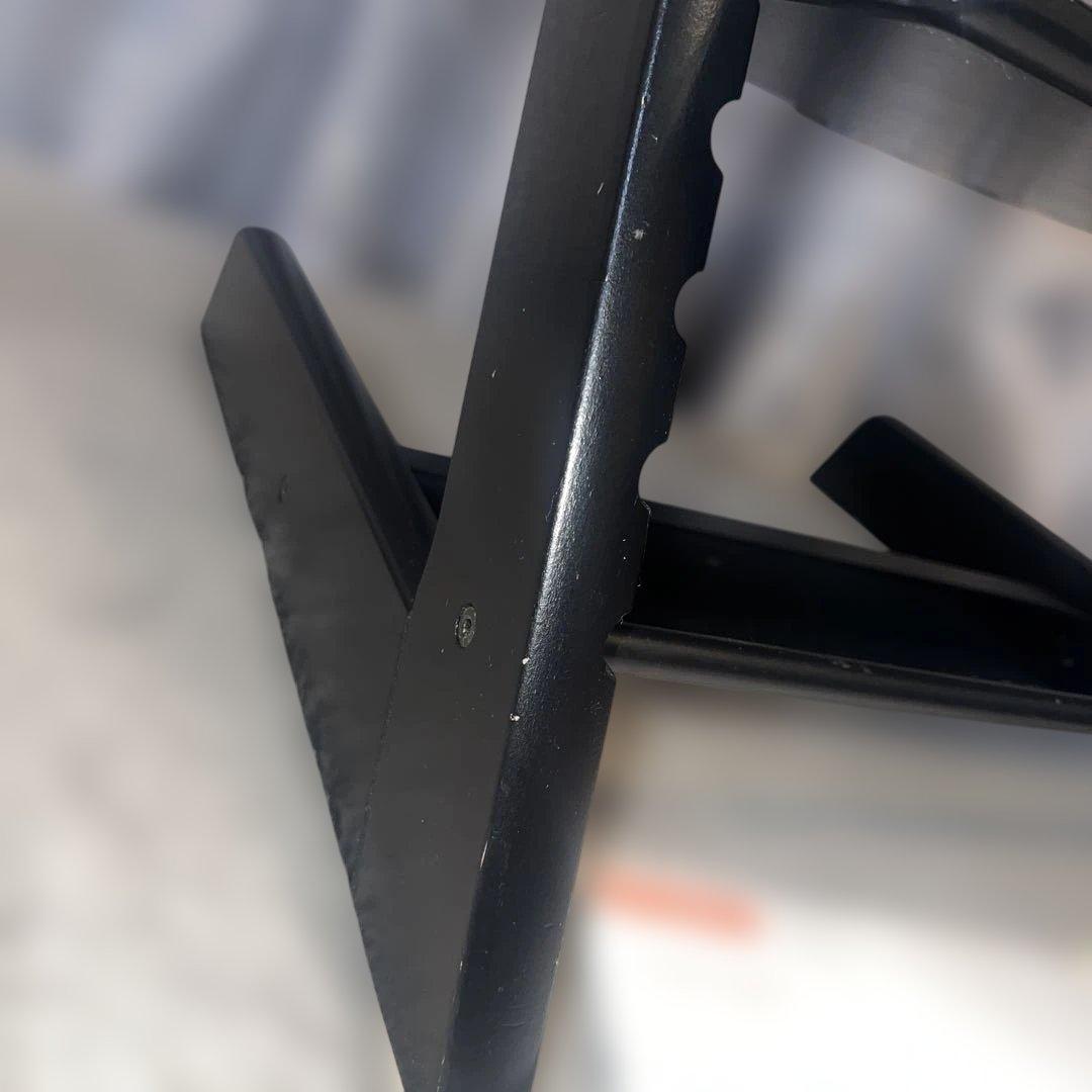 STOKKE TRIPP TRAPP ブラック　ベビーセット付