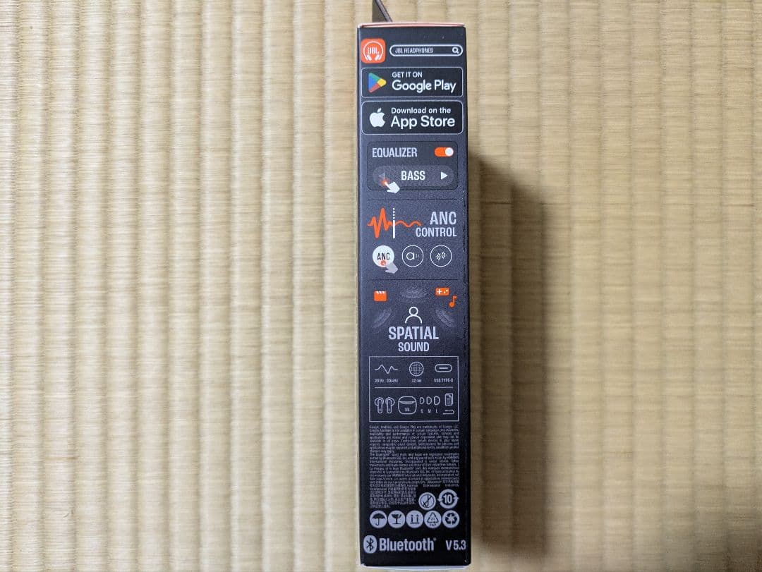 JBL TUNE FLEX 2 ワイヤレスイヤホン 黒 新品未開封 保証書付き