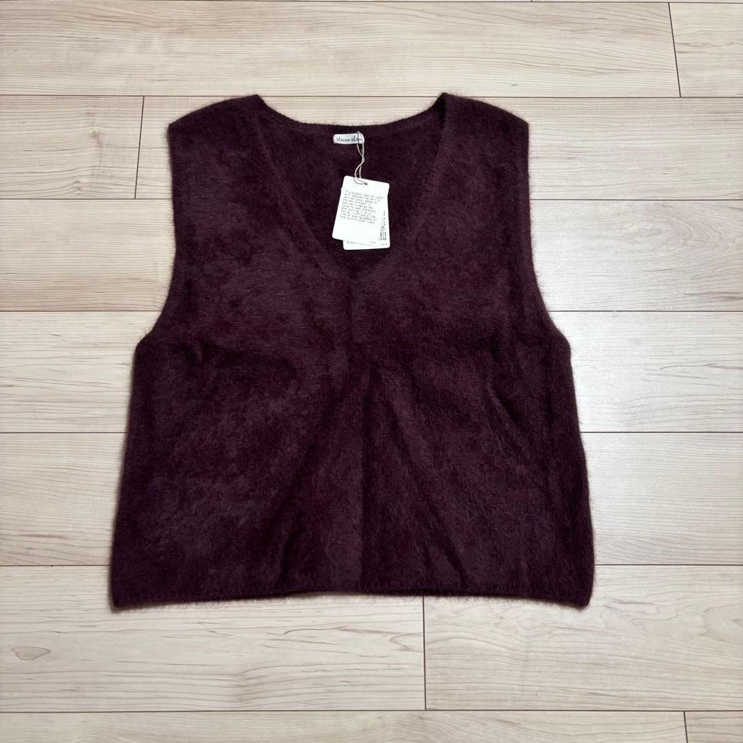 Steven Alan オーストラリアンウール ミックス ニットベスト