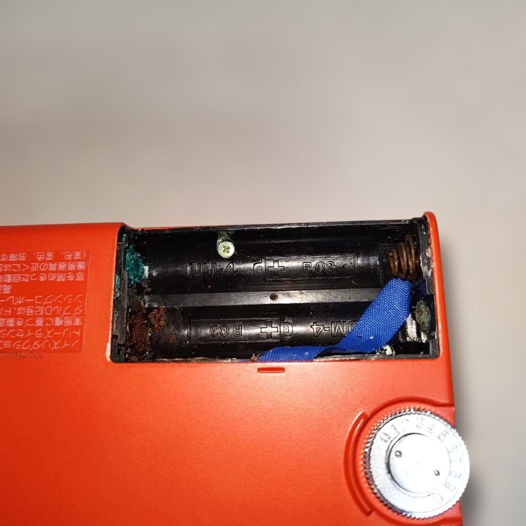 【動作未確認】TOSHIBA Walky KT-AS10 赤