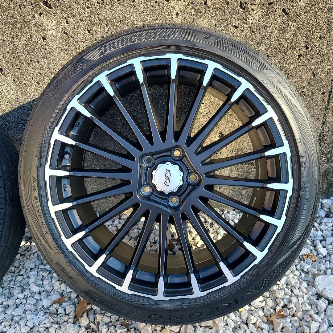 ZR-V無限19インチアルミホイール ブリジストン.レグノ(ホイールナット付き)