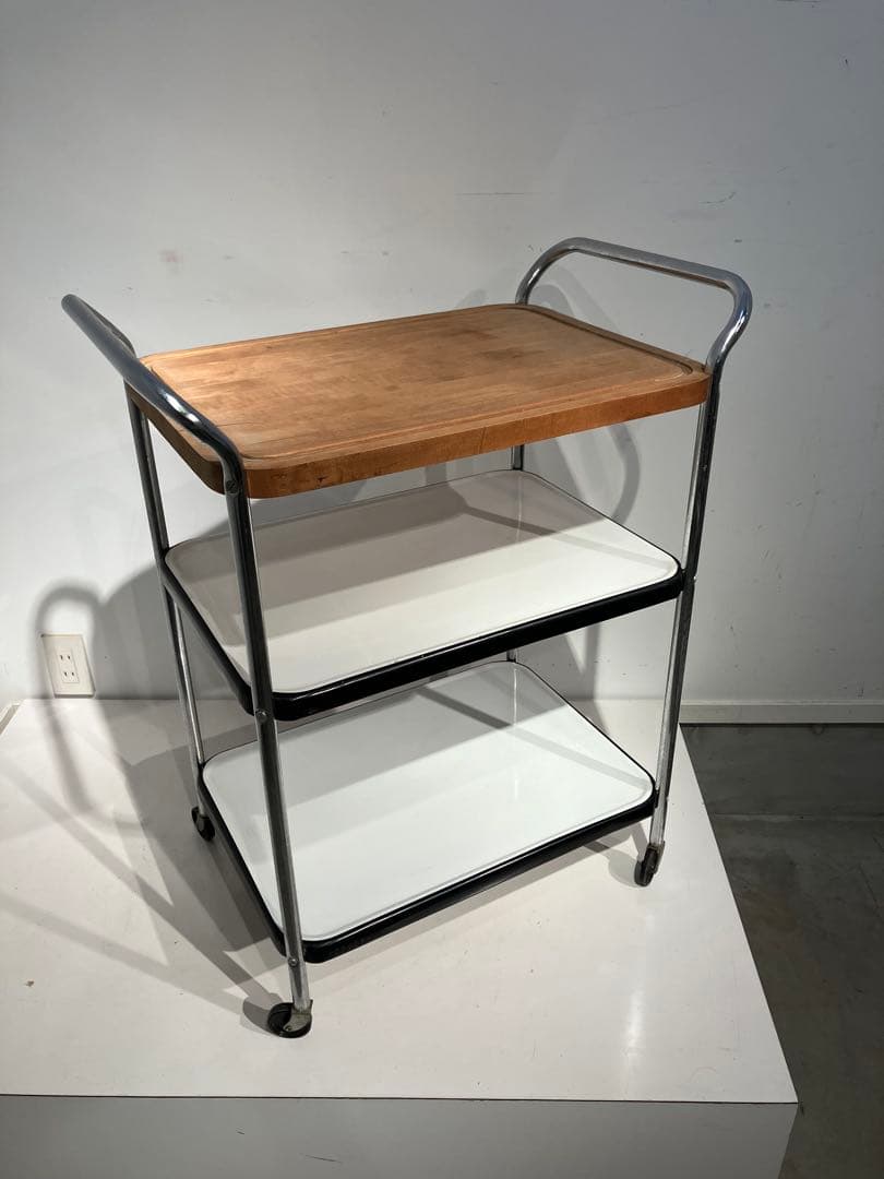 ビンテージ、コスコ社製、キッチンカート、ミッドセンチュリー、cosco、ワゴン