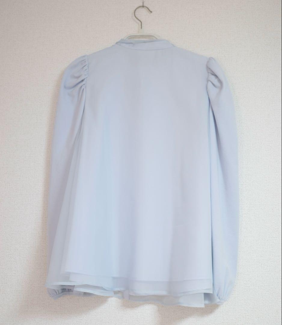 【お値下げ中】【新品】CELFORD ニットコンビレイヤードフレアブラウス　36