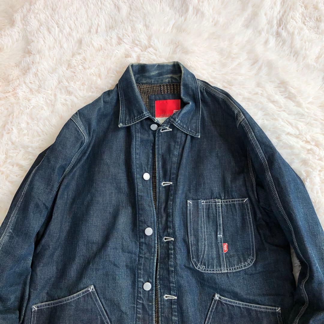 AG OUTER WEARデニムカバーオール　デニムジャケット色落ち良好