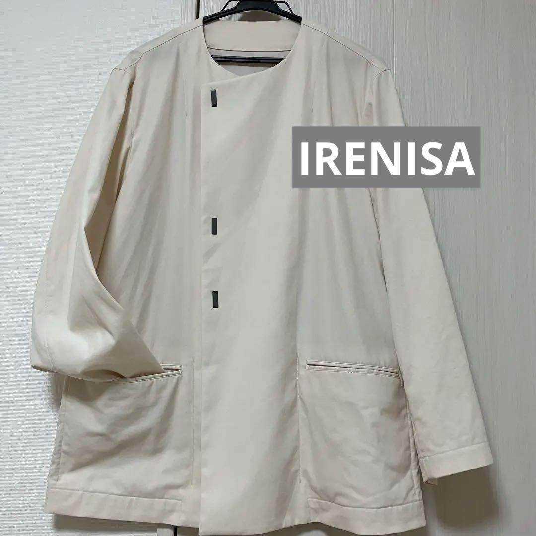 イレニサ IRENISA オフホワイト ブルゾン ジャケット コート 2