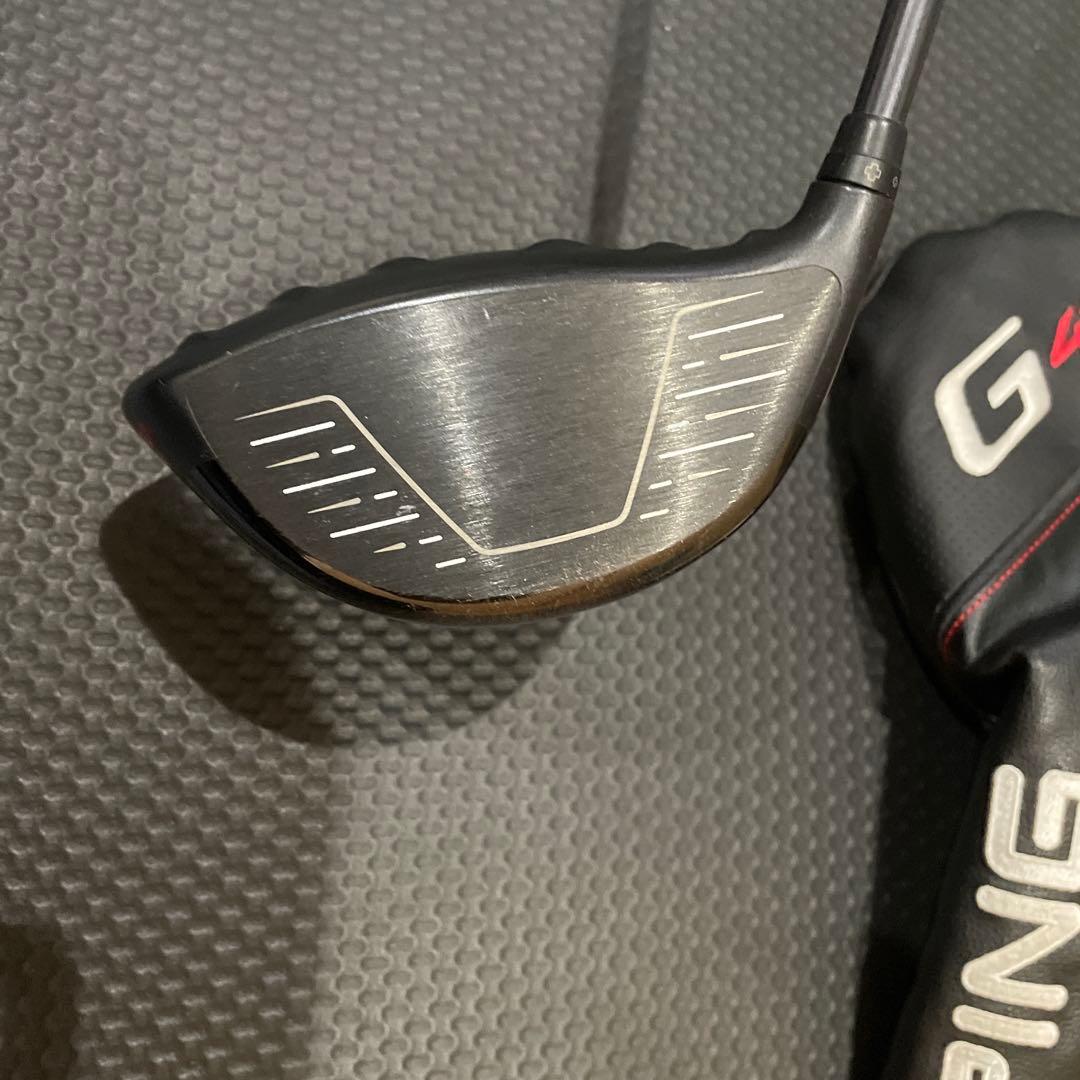 ピンG410plusドライバー9°純正シャフト付き