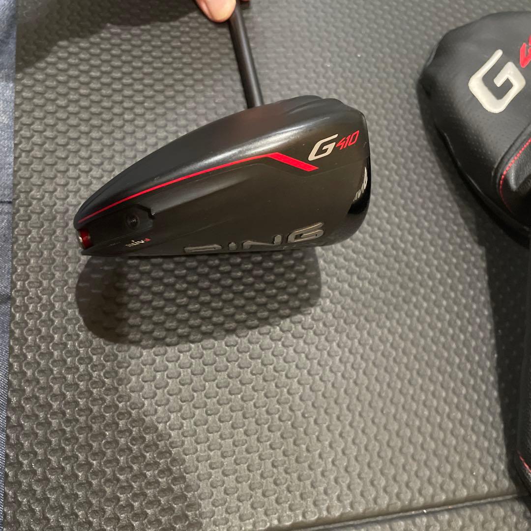 ピンG410plusドライバー9°純正シャフト付き