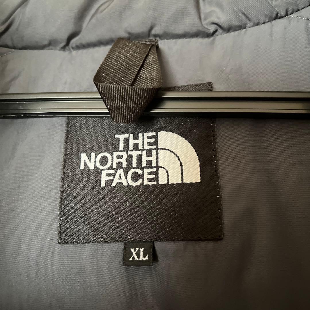 【大人気サイズ】ノースフェイス　ヌプシ　ダウンジャケット　グレー　XL