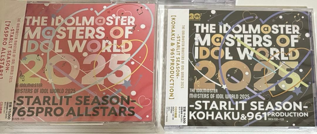 MOIW2025 会場オリジナルCD 765 & 961