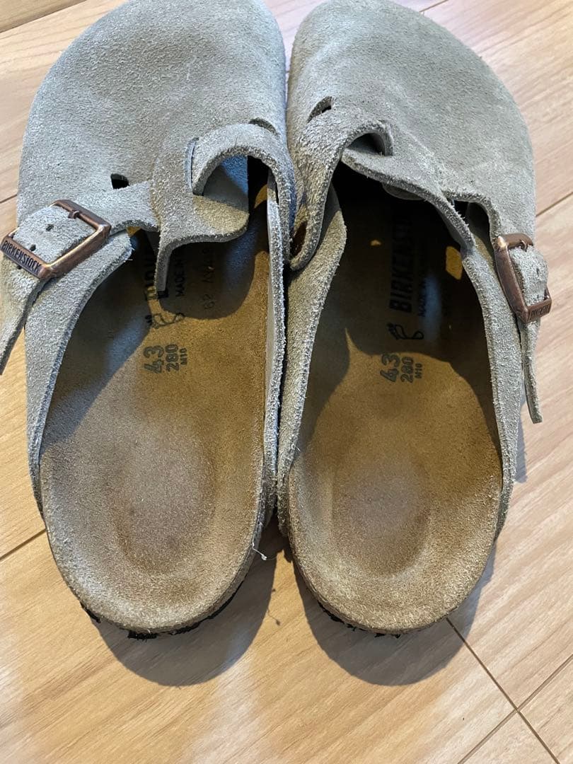 【SMILE.TH】ビルケンシュトック　ボストン　トープ