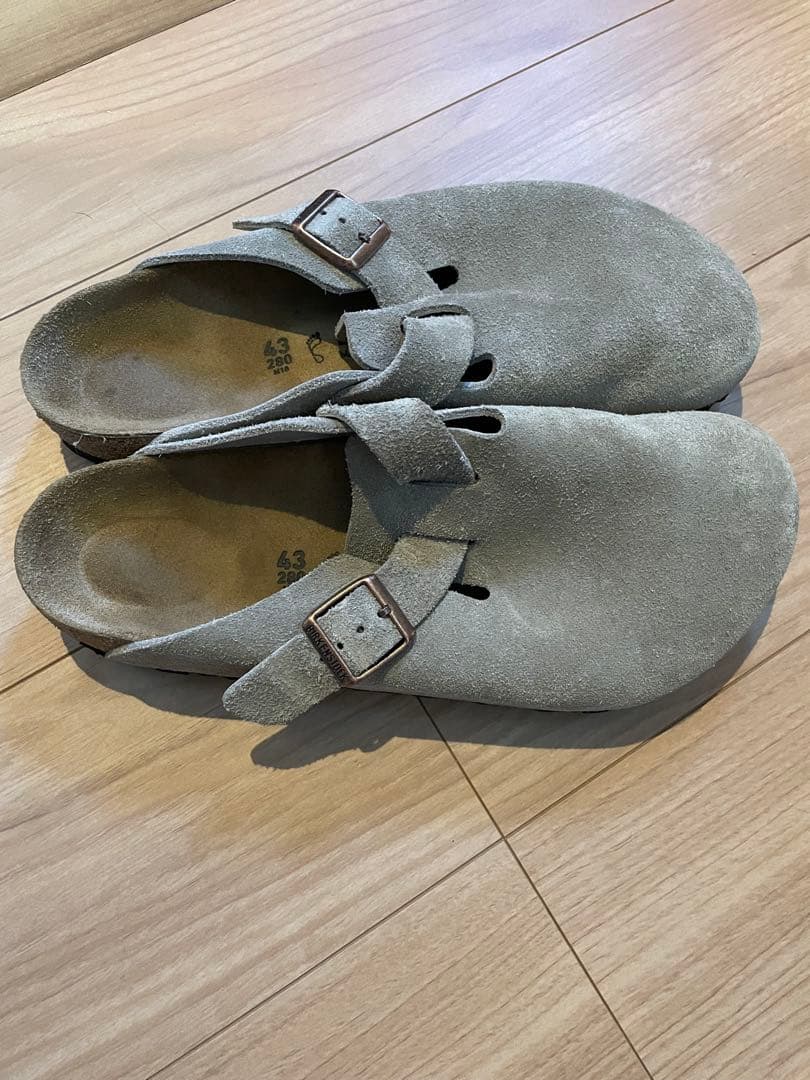 【SMILE.TH】ビルケンシュトック　ボストン　トープ