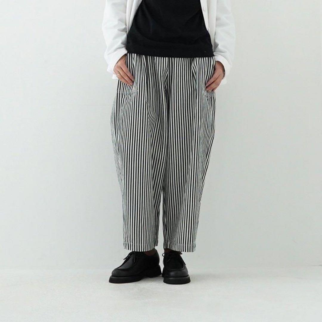 homspun 10オンスデニムギャザーパンツ ヒッコリー M