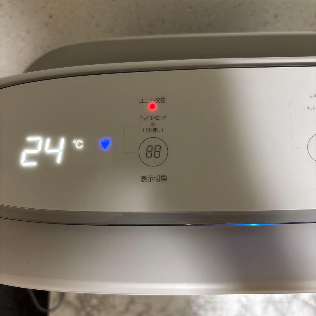 【2022年製】SHARP加湿空気清浄機　KI-NS50-W ※ユニット交換必要