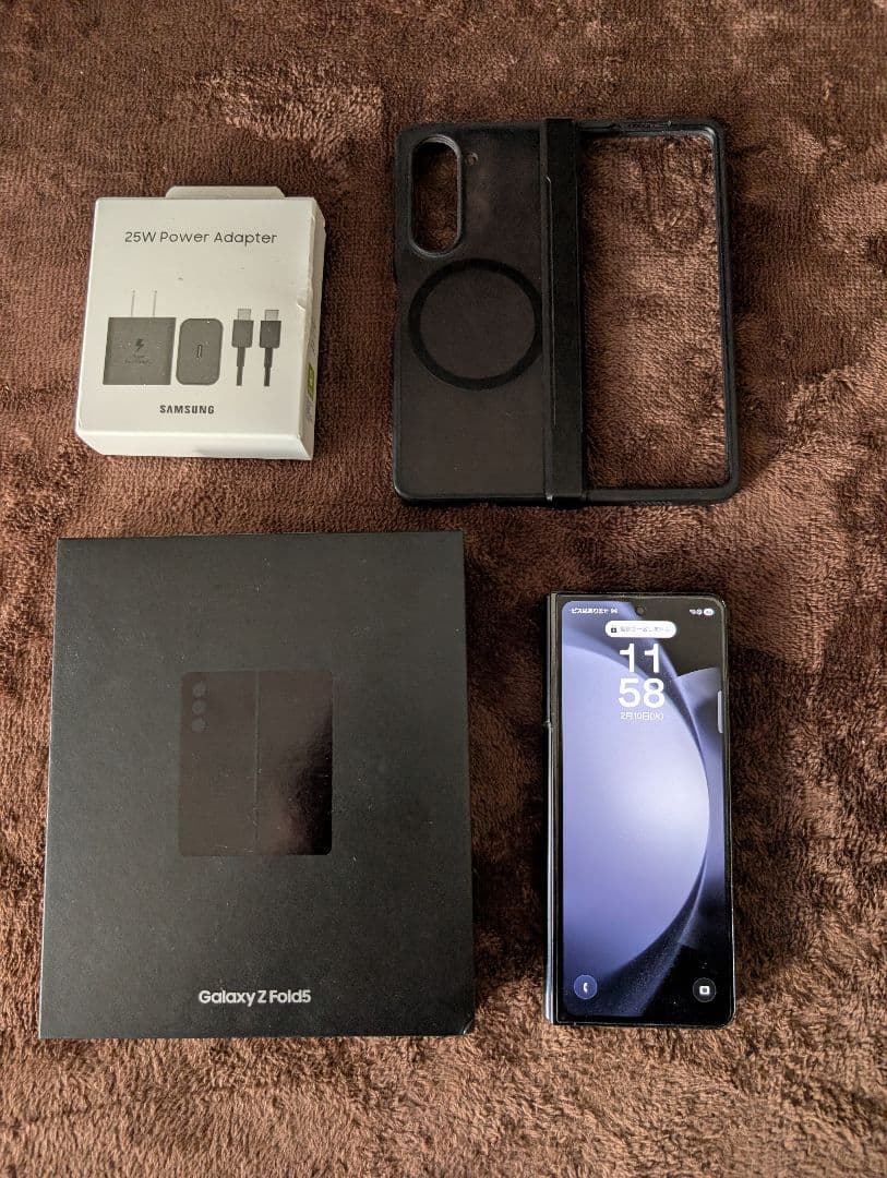 【フルセット/512GB】 Galaxy Z Fold 5 国内版 SIMフリー