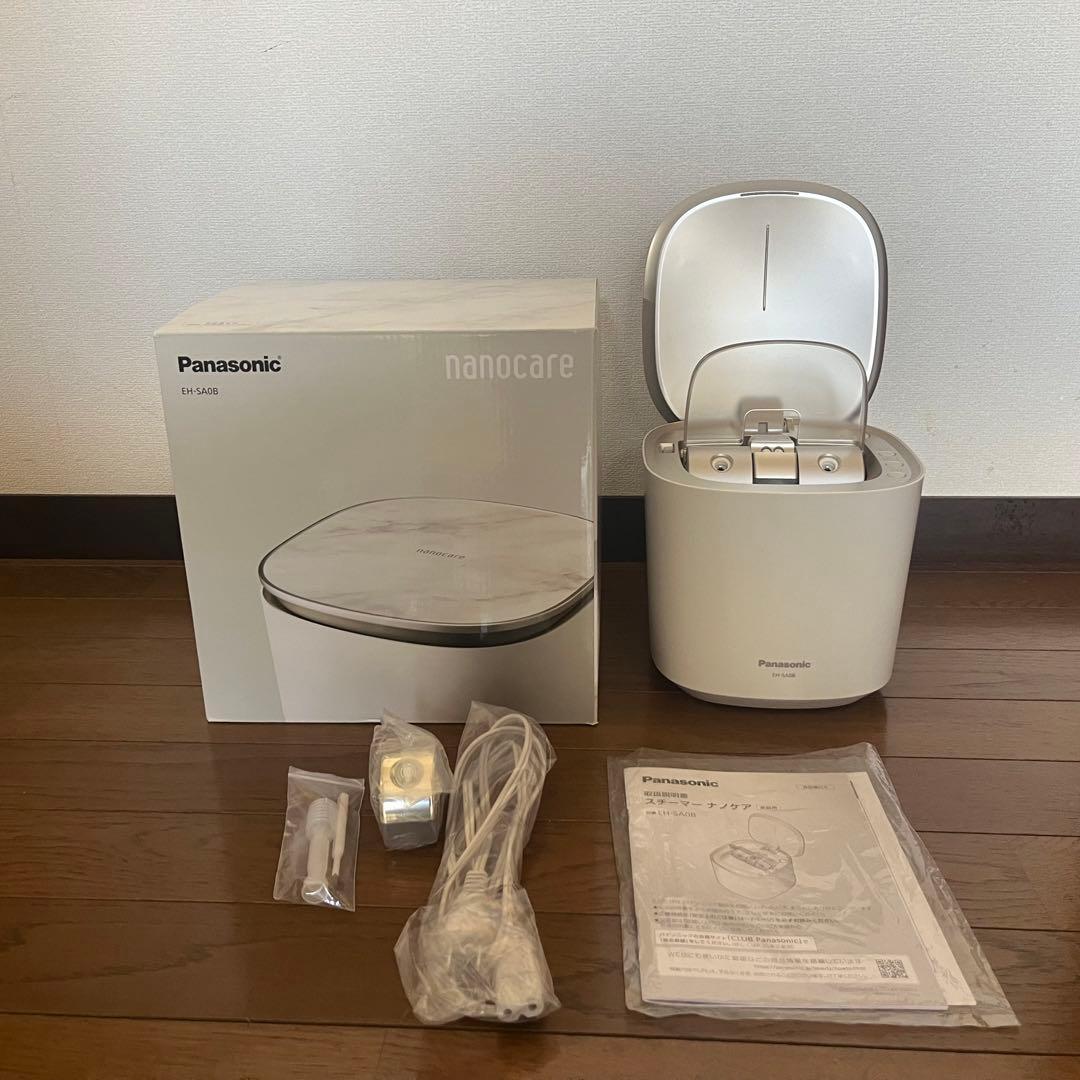 Panasonic EH-SA0B スチーマーナノケア 取扱説明書付き