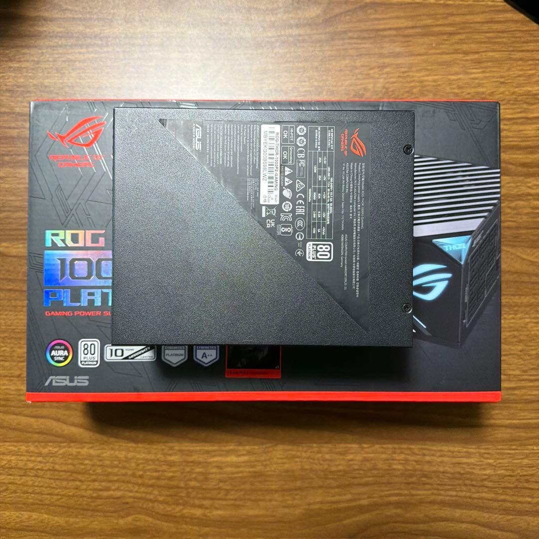 ASUS ROG THOR 1000W PLATINUM II 電源ユニット