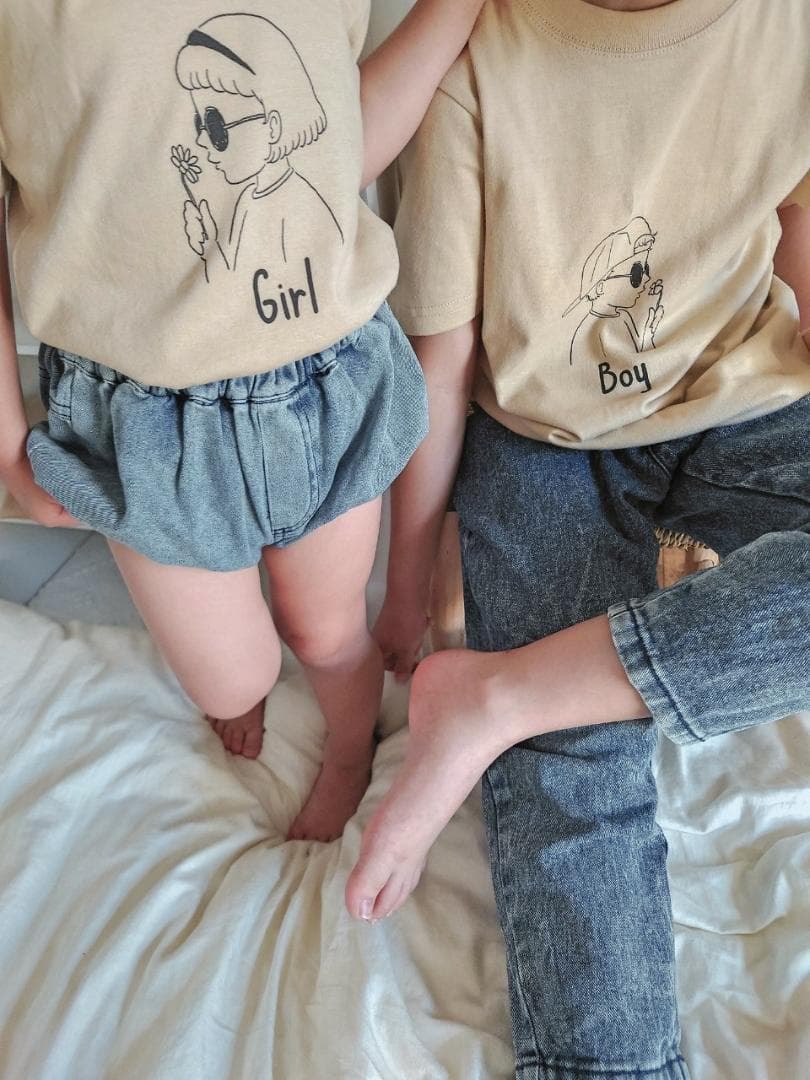 親子コーデ　親子お揃い　名前入り　名入れ tシャツ　内祝い　誕生日