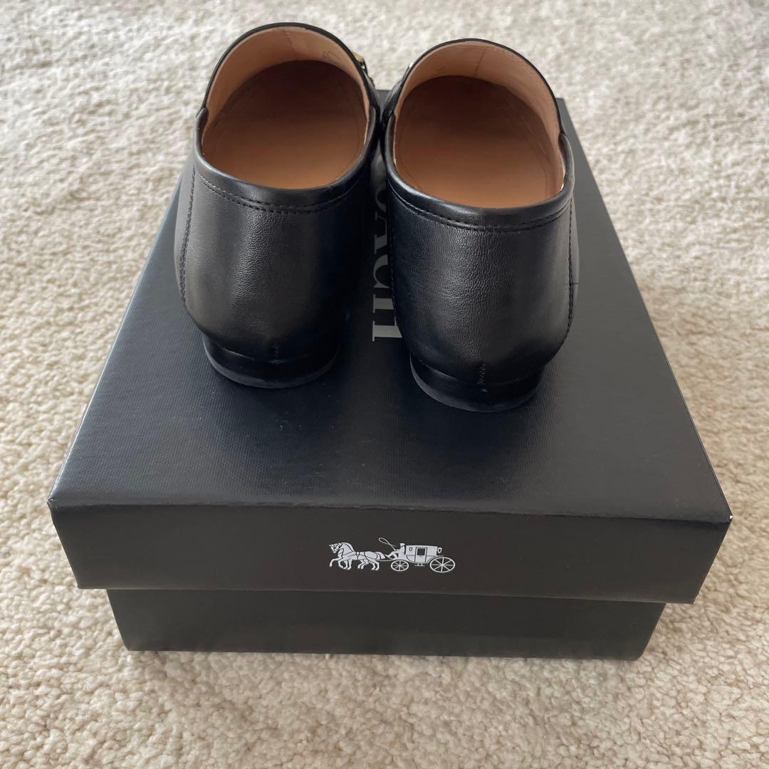 COACH　コーチ ハーレーローファー サイズ：7.5 （約24.5cm)黒