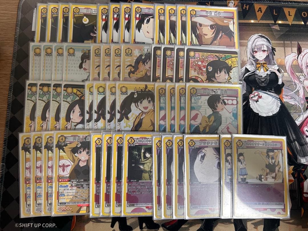 ユニオンアリーナ　物語シリーズ　黄色　ファイヤシスターズ　星1大量