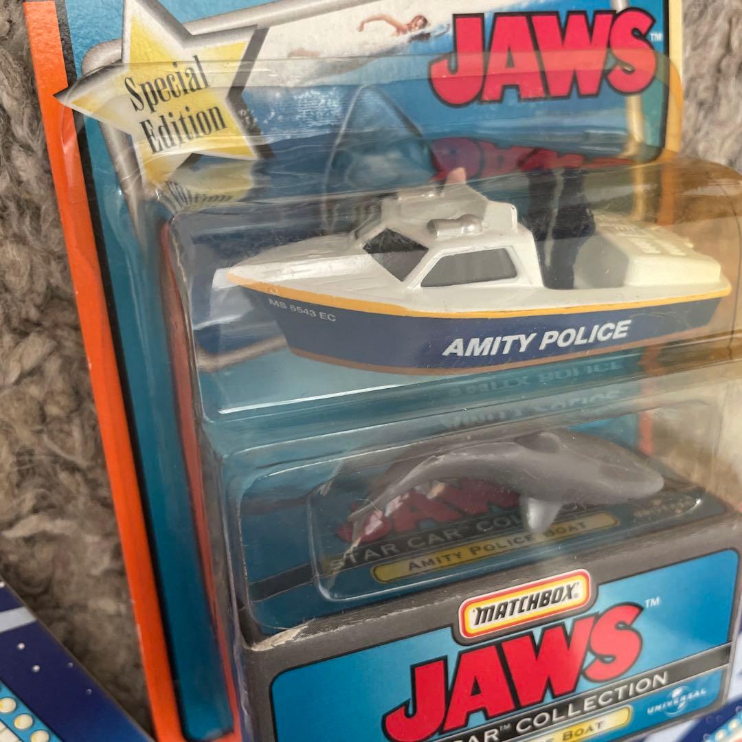 世界中で希少Matchbox Jaws & 付属Johnny Lightning