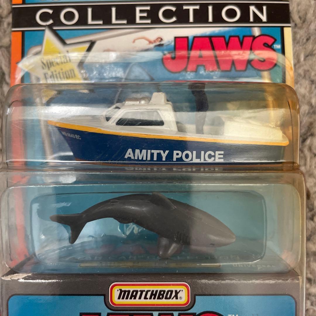 世界中で希少Matchbox Jaws & 付属Johnny Lightning