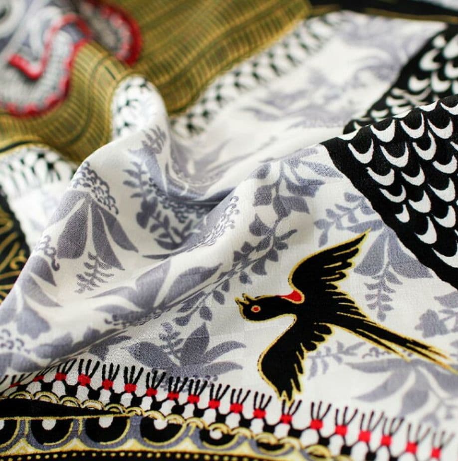 岡重　鎧馬　シルック　替え袖