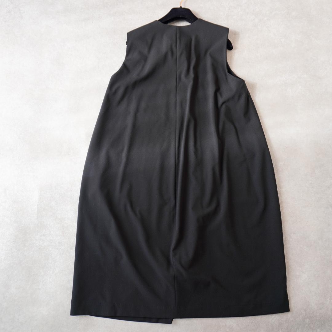 【新品】ミズイロインド♡フロントフライ コクーン ロングジレ ベスト ワンピース