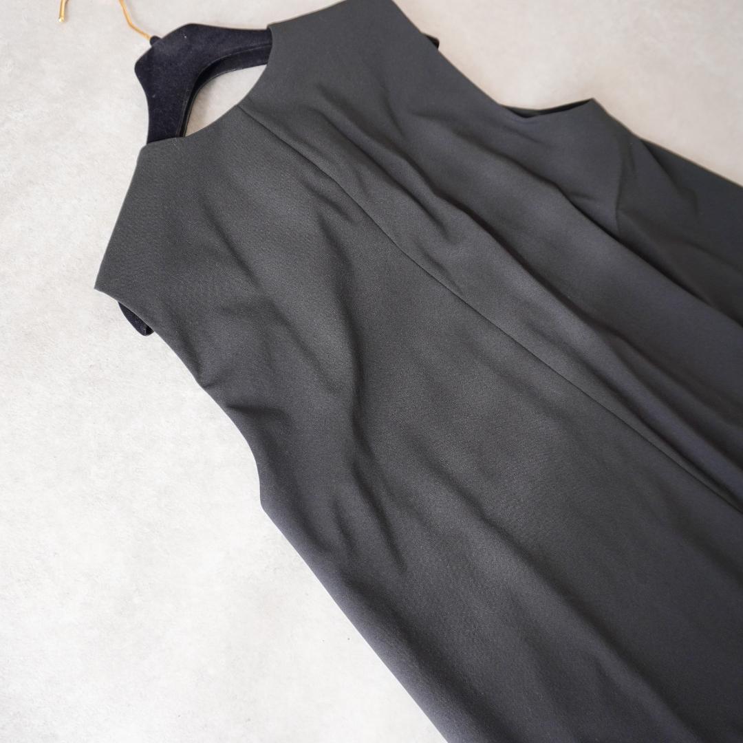 【新品】ミズイロインド♡フロントフライ コクーン ロングジレ ベスト ワンピース