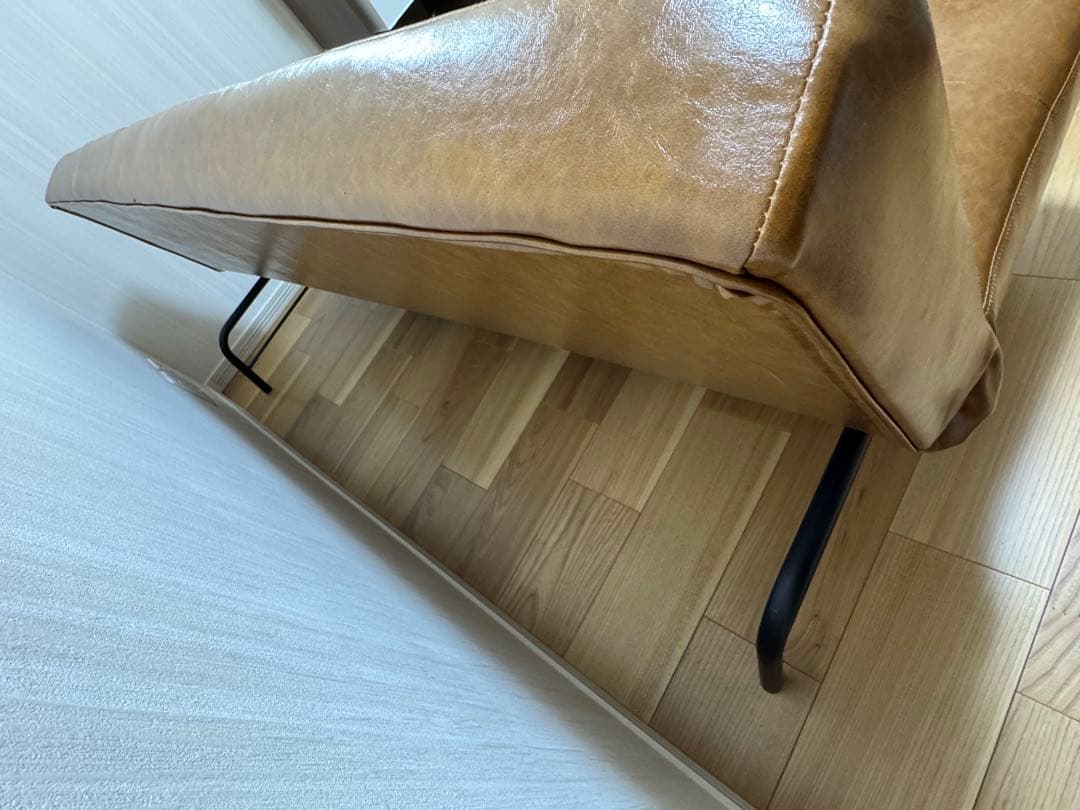 モダンデコ キャメル ソファベッド ３人掛け 175cm リクライニング