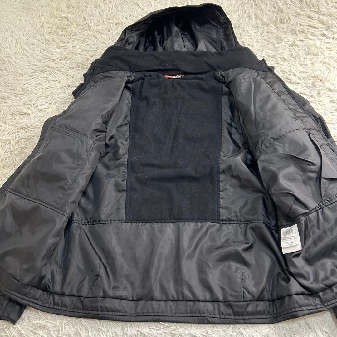 良品✨サロモン スキーウェア セットアップ L メンズ ロゴ刺繍 パーカー