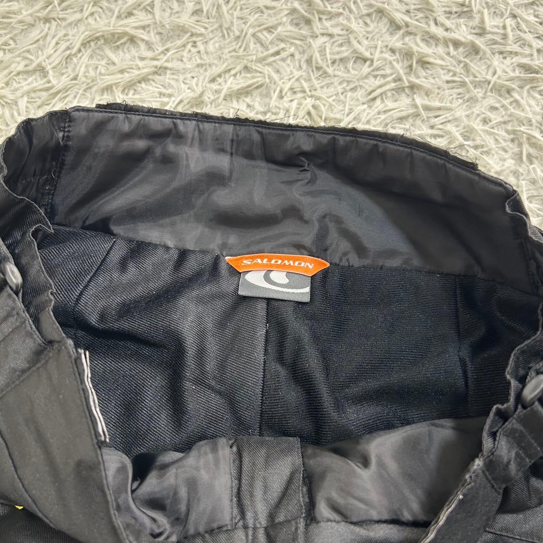 良品✨サロモン スキーウェア セットアップ L メンズ ロゴ刺繍 パーカー