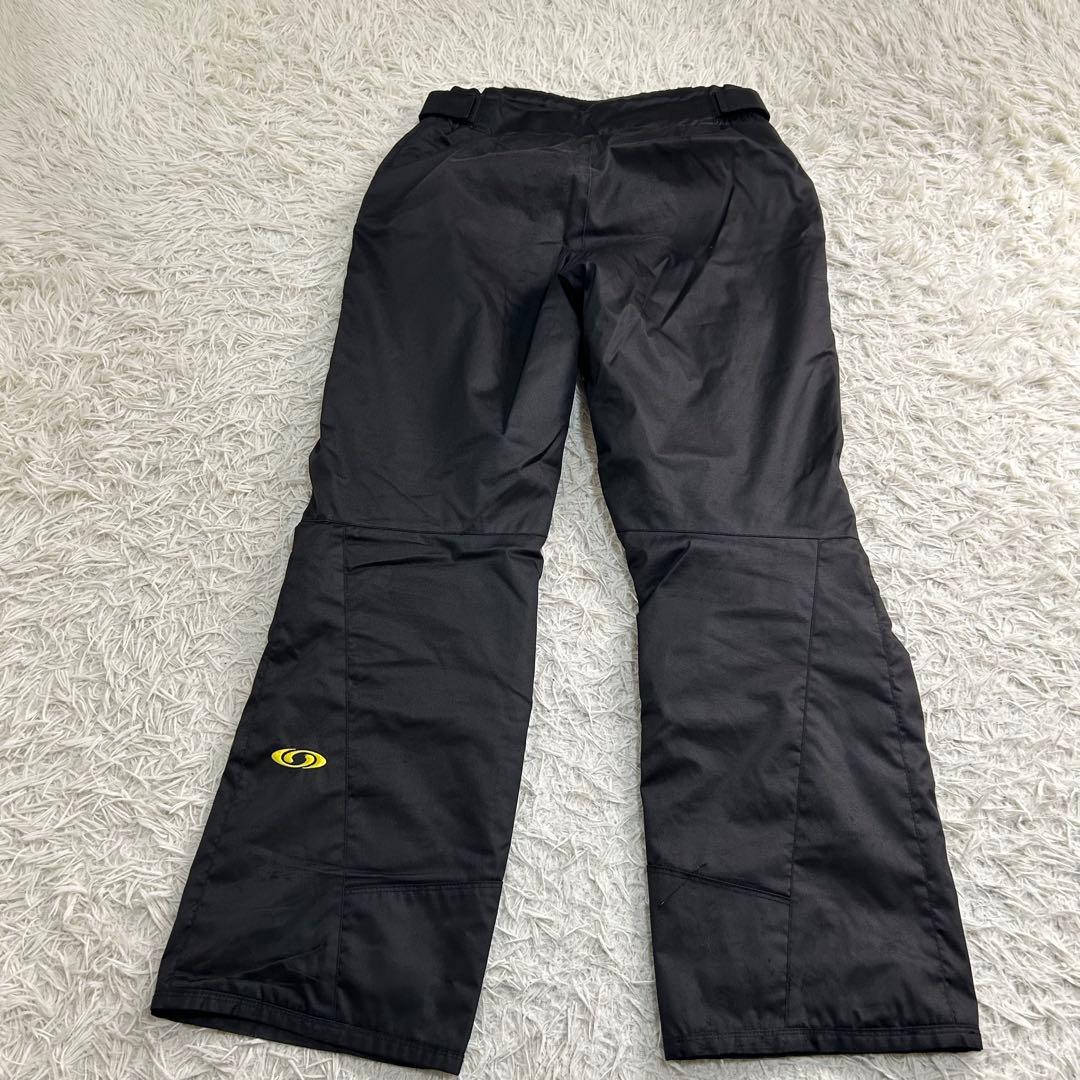 良品✨サロモン スキーウェア セットアップ L メンズ ロゴ刺繍 パーカー