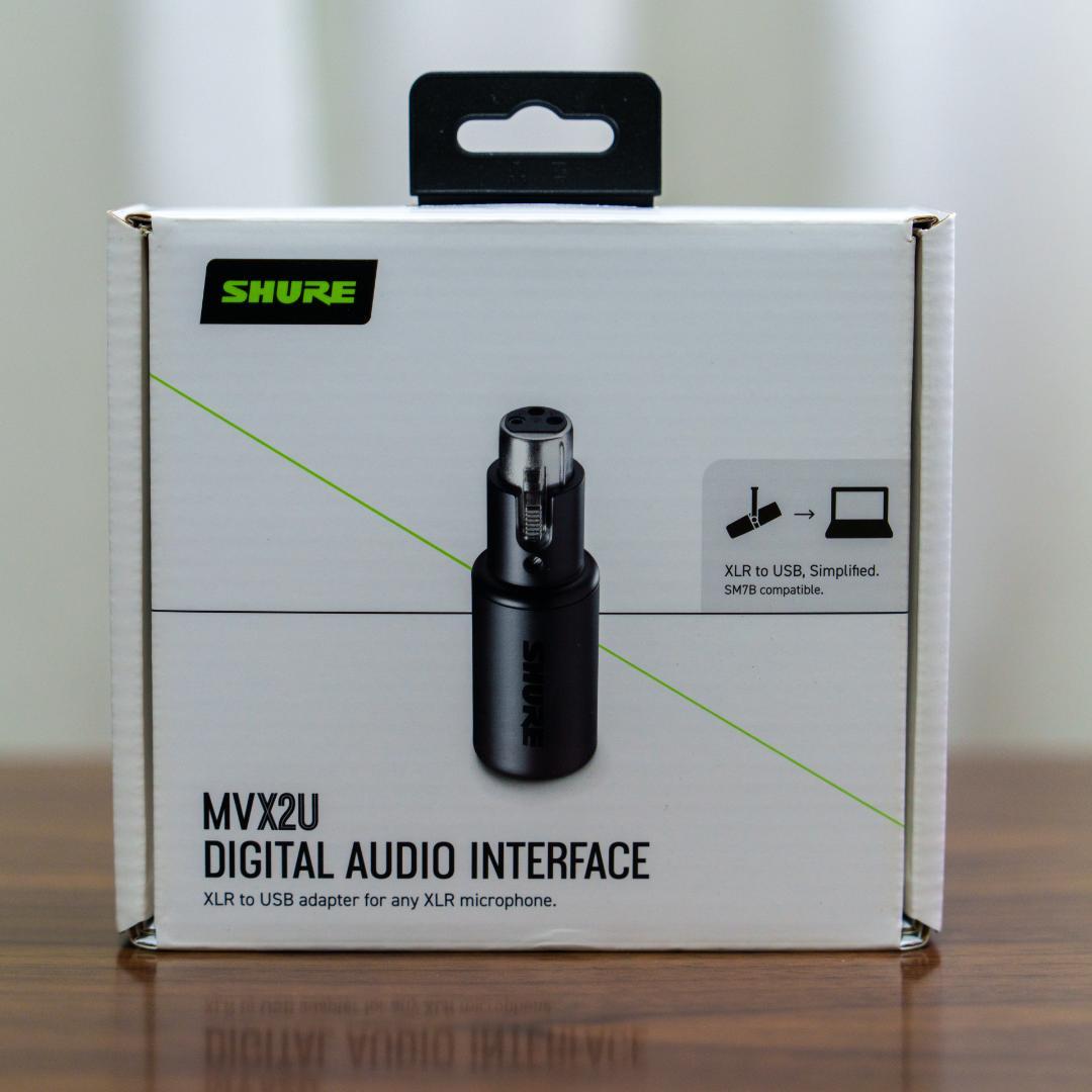 SHURE MVX2U デジタルオーディオインターフェース