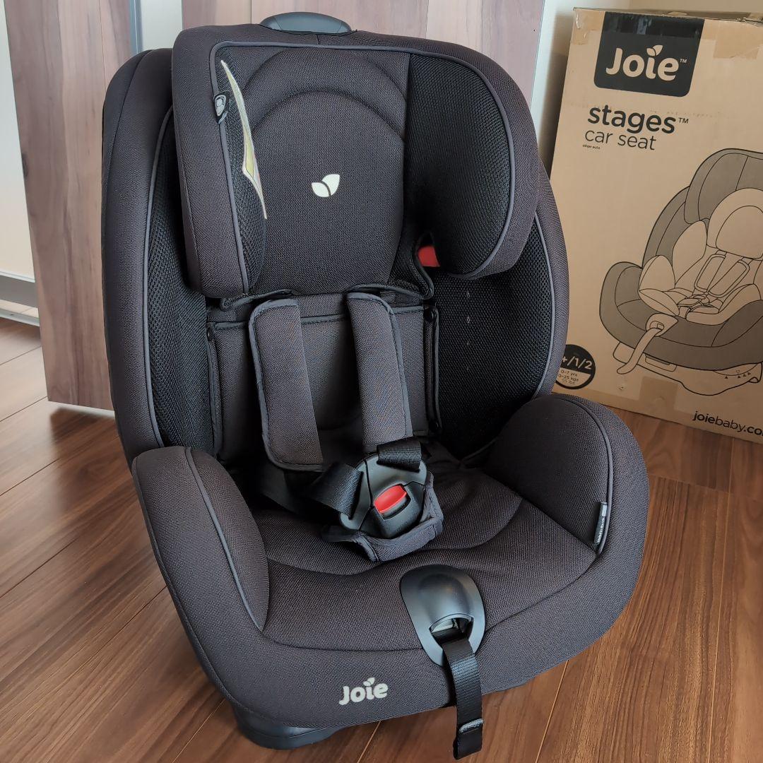 お値下げ品 【Joie Stages】 ブラックチャイルドシート