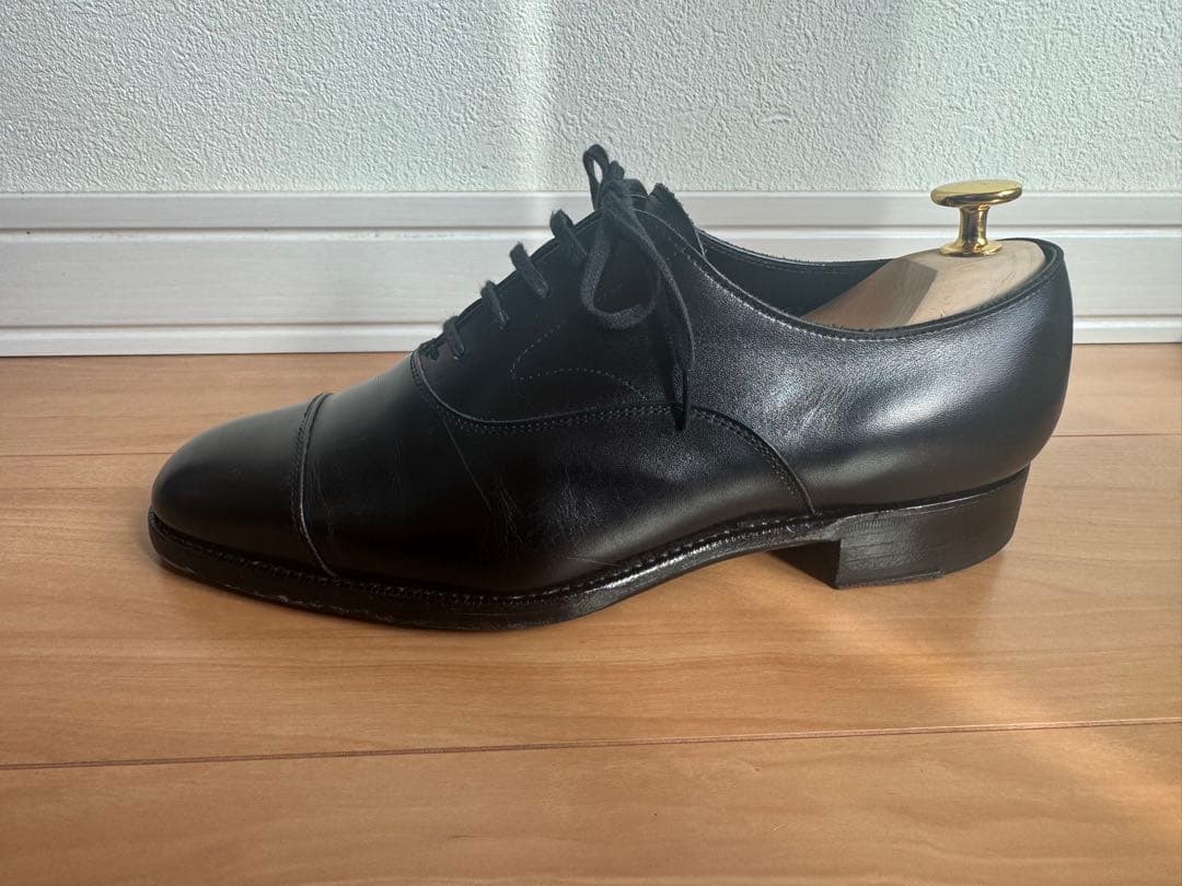 8日まで価格三陽山長 友二郎 ストレートチップ （ビンテージスチール装着済）