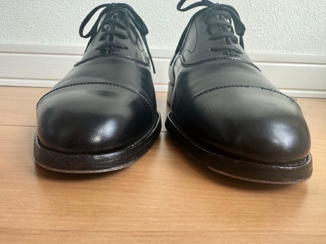 8日まで価格三陽山長 友二郎 ストレートチップ （ビンテージスチール装着済）