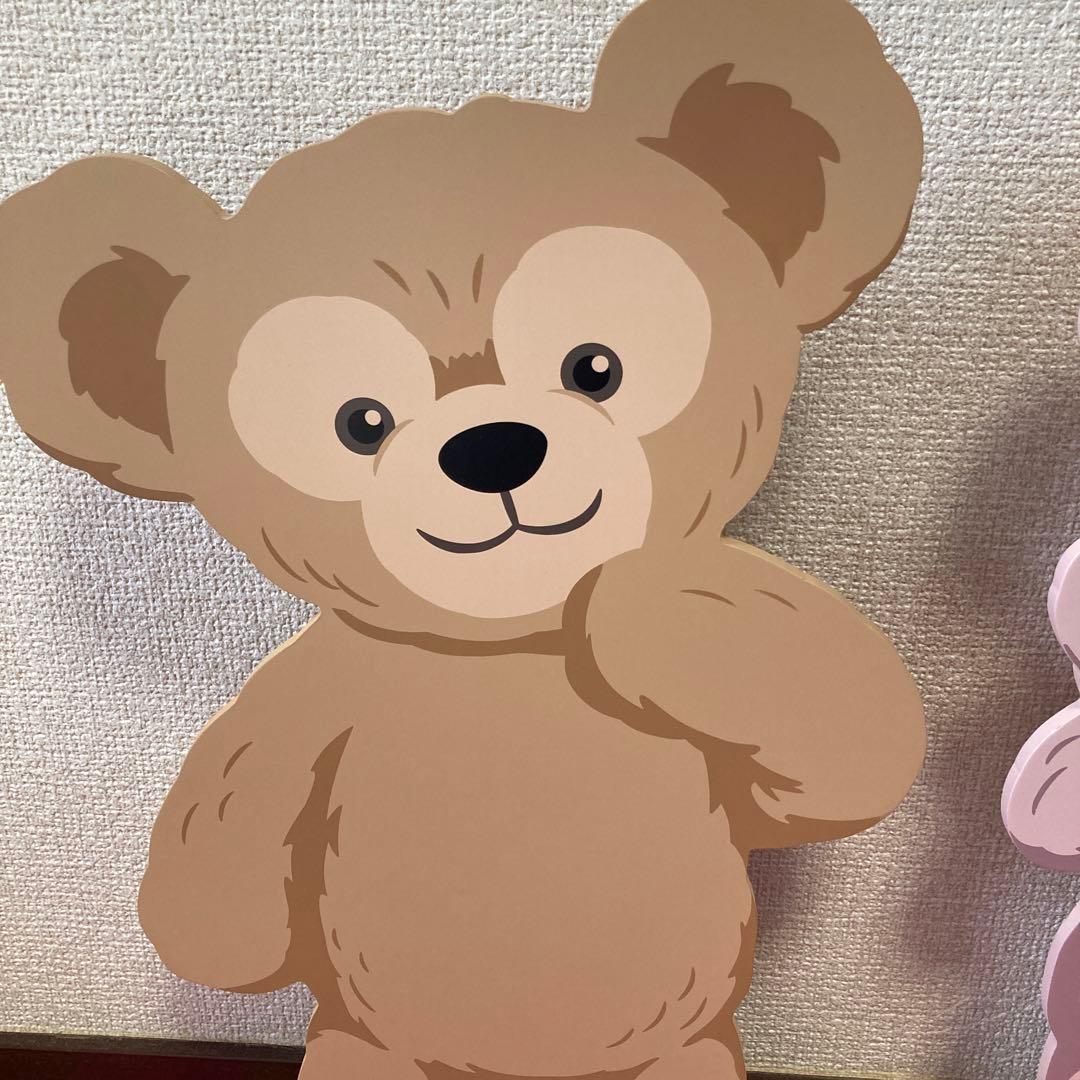 セール❗️販売終了品❤︎新品❤︎ディズニーシー❤︎ダッフィ＆シェリーメイ❤︎木製ボード