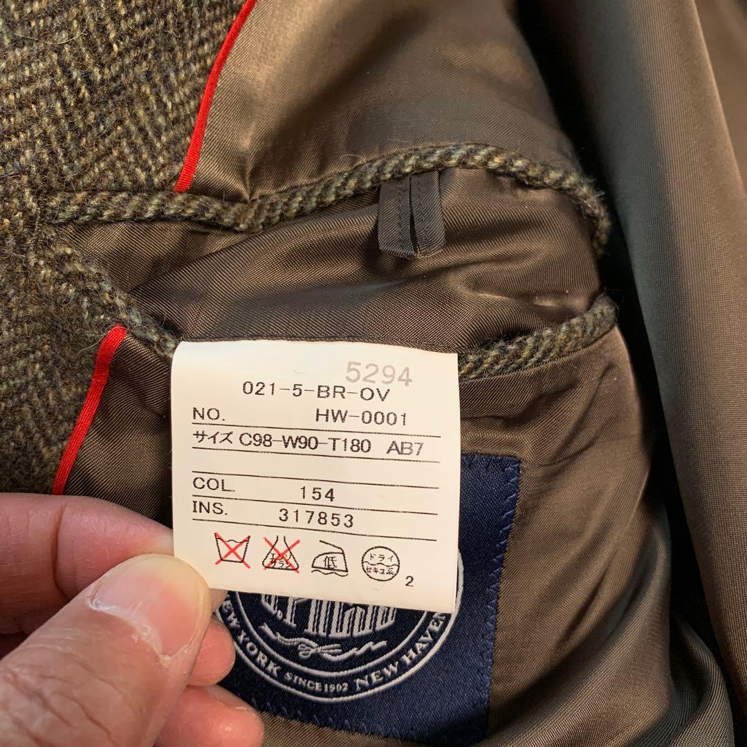 J.press テーラードジャケット　ヘリンボーン柄