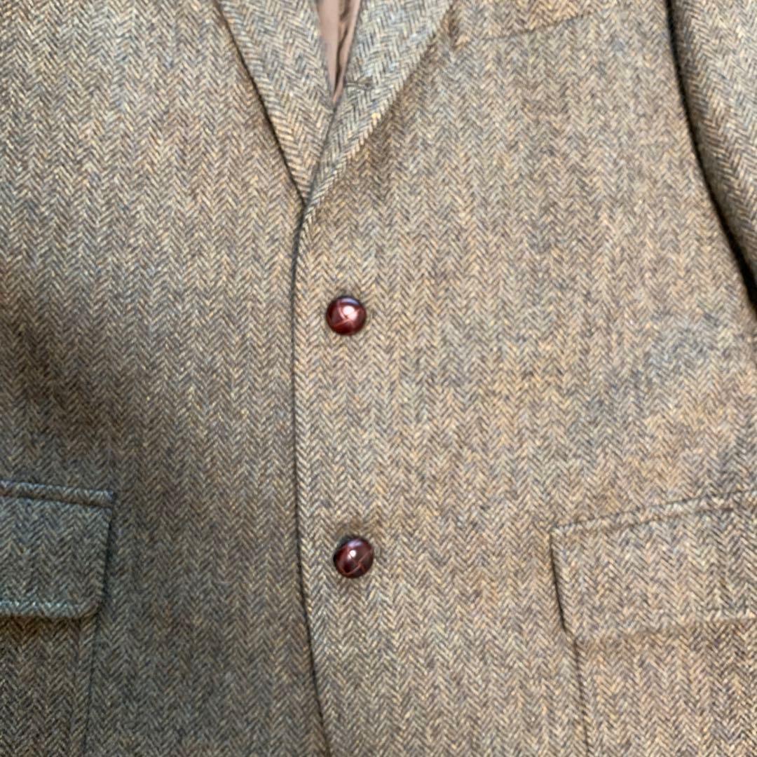 J.press テーラードジャケット　ヘリンボーン柄