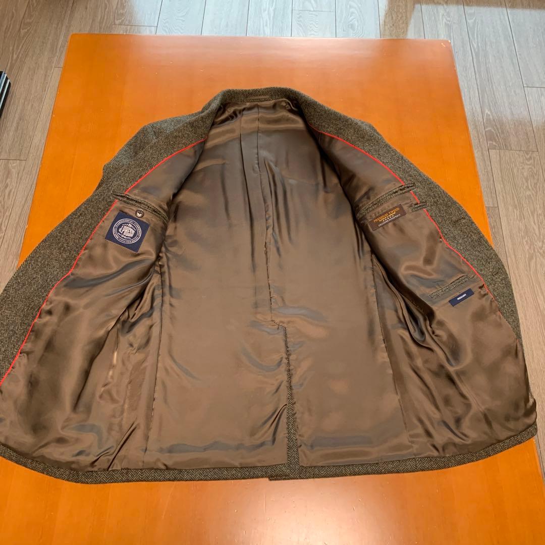 J.press テーラードジャケット　ヘリンボーン柄