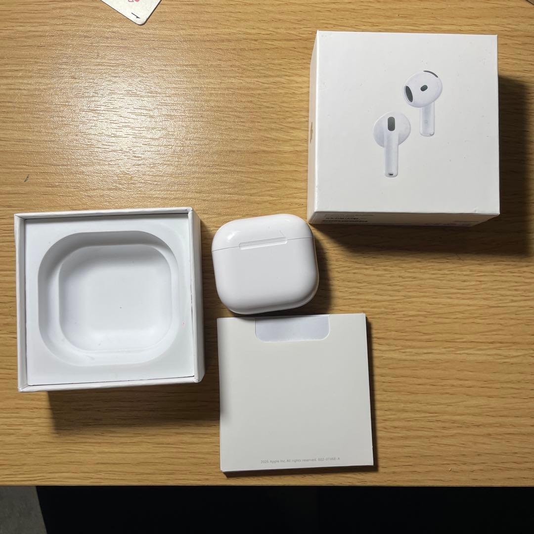 airpods4 アクティブノイズキャンセル。右耳聞こえません。ベノム