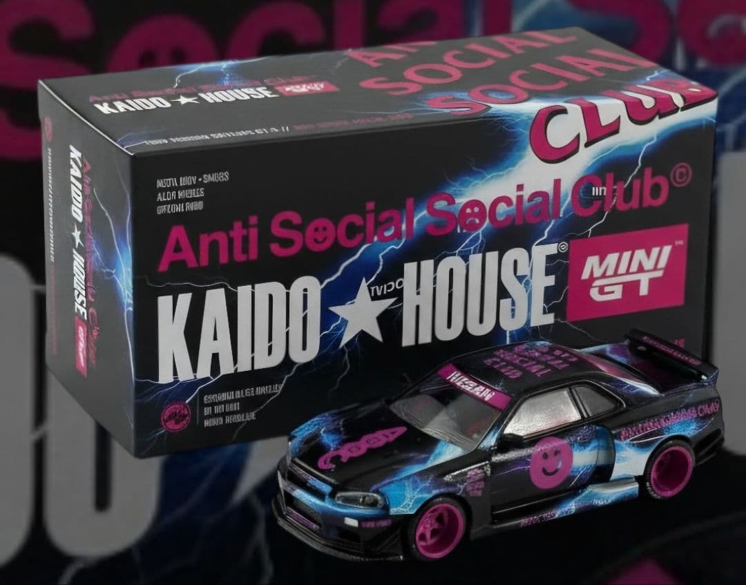 KAIDO HOUSE anti Social Club 東京オートサロンGTR