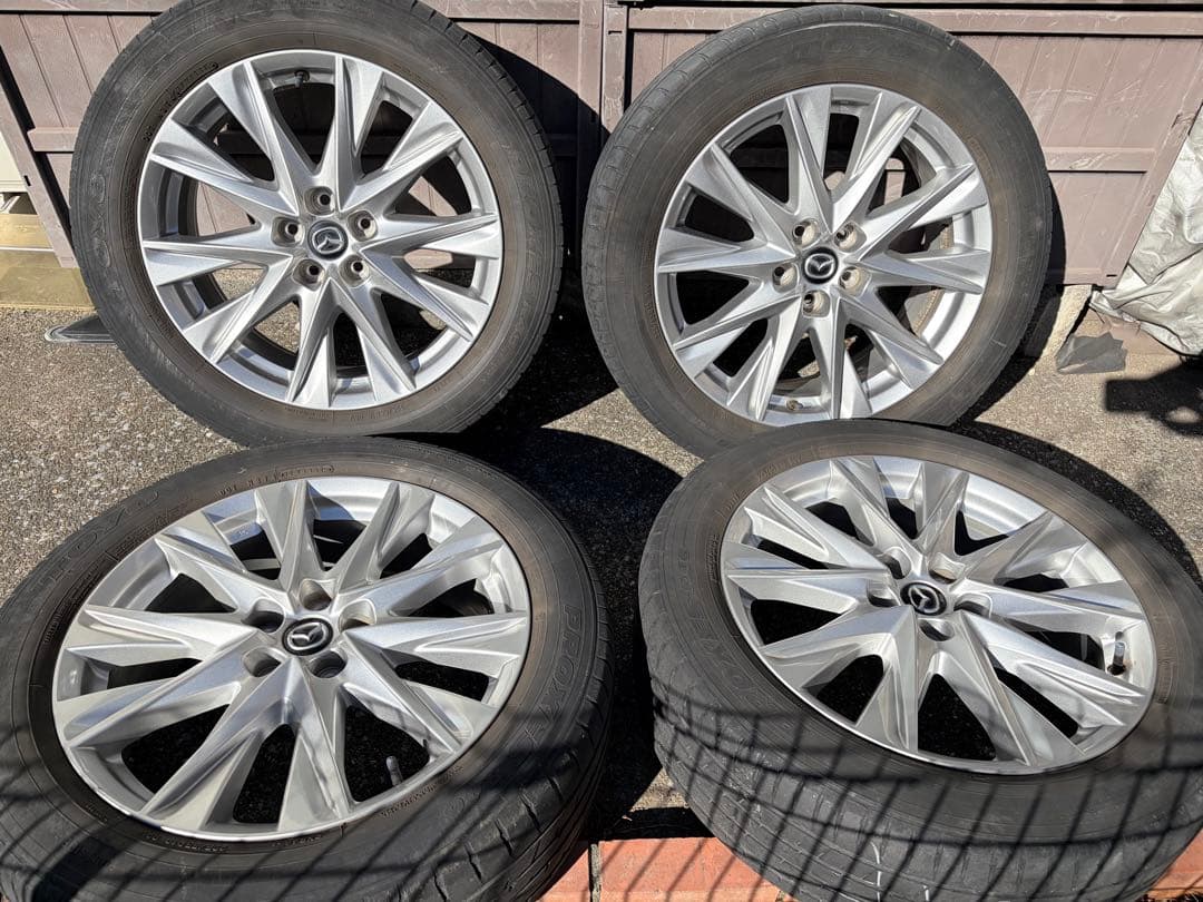 Mazda CX-8 純正19インチホイールセット 225/55R19 送料込み