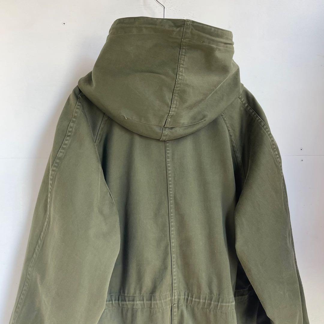 60s 希少タグ フランス軍 M64パーカー ヴィンテージ ミリタリー ユーロ